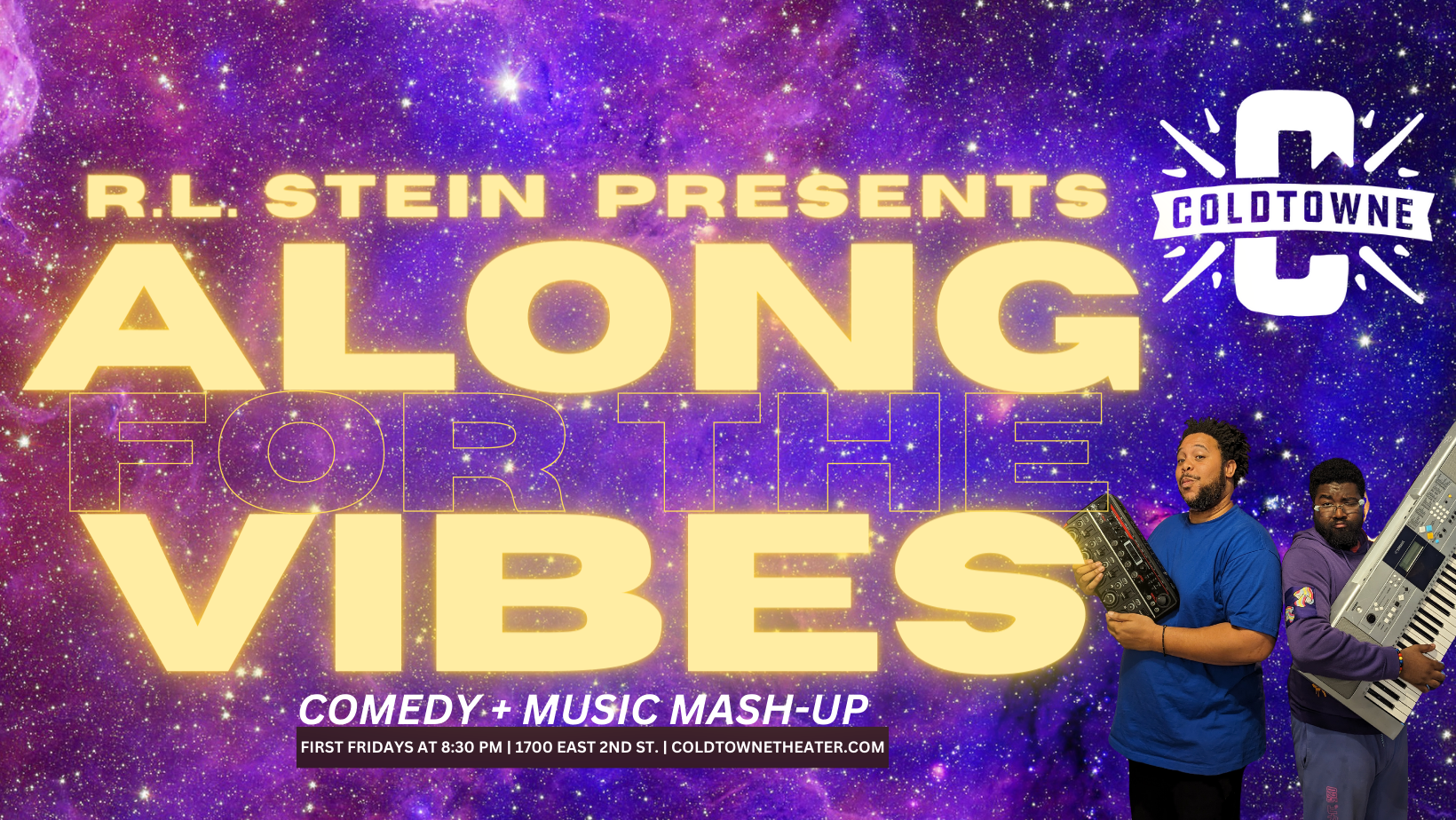 General Admission - 12/19/2025 9:00 pm - Austin - ALONG FOR THE VIBES: COMEDY + MUSIC MASHUP