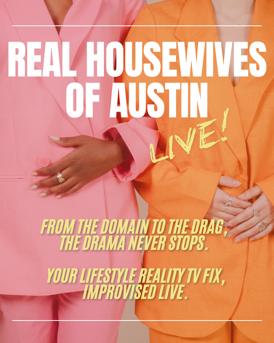 Support ColdTowne's Future - 10/10/2025 9:00 pm - Austin - THE REAL HOUSEWIVES OF AUSTIN: LIVE!